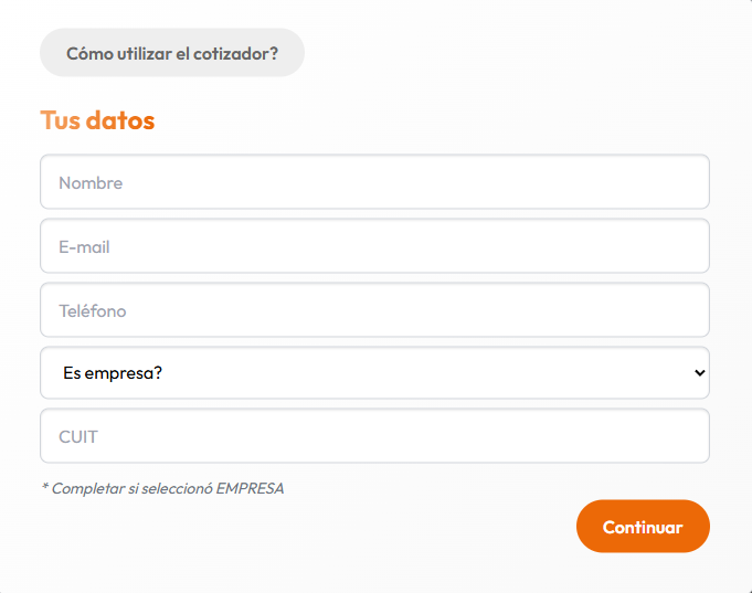 Tus datos
